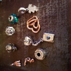 Silver and Gold Charm Collection